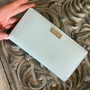 Kate spade mint green wallet